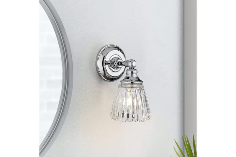 Keynes Quintiesse Vägglampa - Chrome - Belysning & el - Inomhusbelysning & lampor - Vägglampa