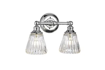 Keynes Quintiesse Vägglampa - Chrome - Belysning & el - Inomhusbelysning & lampor - Vägglampa