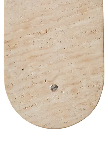 Kummer Vägglampa 10 cm Oval - Sliten Beige Vit - Belysning & el - Inomhusbelysning & lampor - Vägglampa