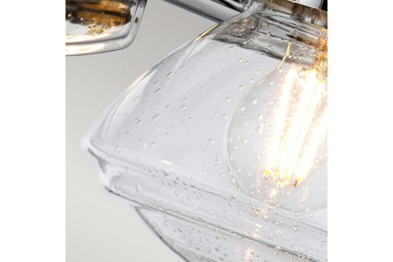 Lärd Quoizel Vägglampa - Chrome - Belysning & el - Inomhusbelysning & lampor - Vägglampa