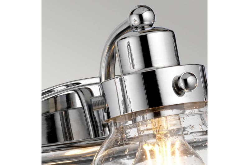 Lärd Quoizel Vägglampa - Chrome - Belysning & el - Inomhusbelysning & lampor - Vägglampa