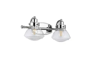 Lärd Quoizel Vägglampa - Chrome - Belysning & el - Inomhusbelysning & lampor - Vägglampa