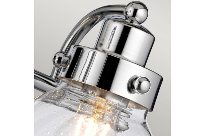 Lärd Quoizel Vägglampa - Chrome - Belysning & el - Inomhusbelysning & lampor - Vägglampa