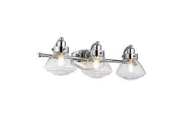 Lärd Quoizel Vägglampa - Chrome - Belysning & el - Inomhusbelysning & lampor - Vägglampa