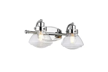 Lärd Quoizel Vägglampa - Chrome - Belysning & el - Inomhusbelysning & lampor - Vägglampa