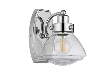 Lärd Quoizel Vägglampa - Chrome - Belysning & el - Inomhusbelysning & lampor - Vägglampa