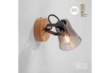 Langström Just Light Vägg/taklampa - Wood - Belysning & el - Inomhusbelysning & lampor - Vägglampa