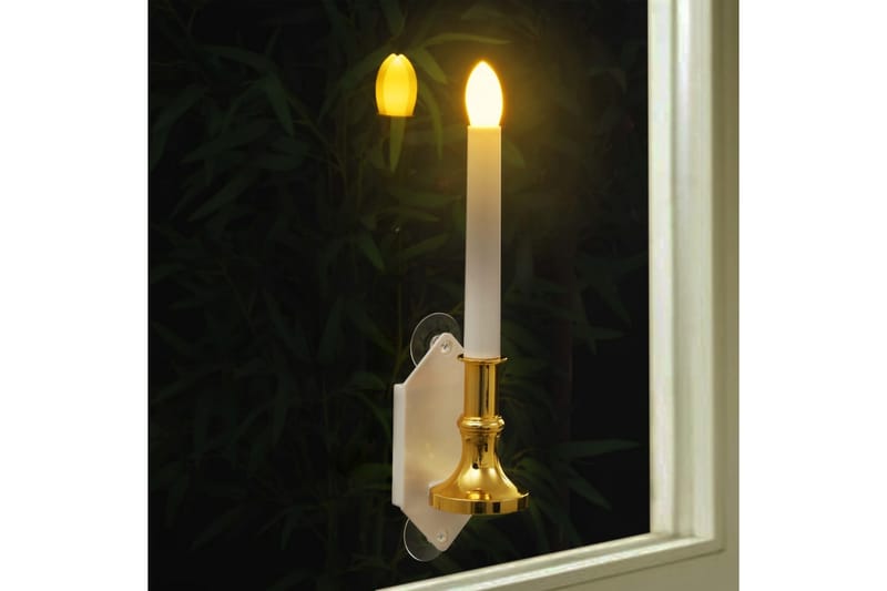 Ljus soldrivna 6 st LED varmvit - Guld - Sänglampa vägg - Vägglampa - Väggarmatur - Sovrumslampa