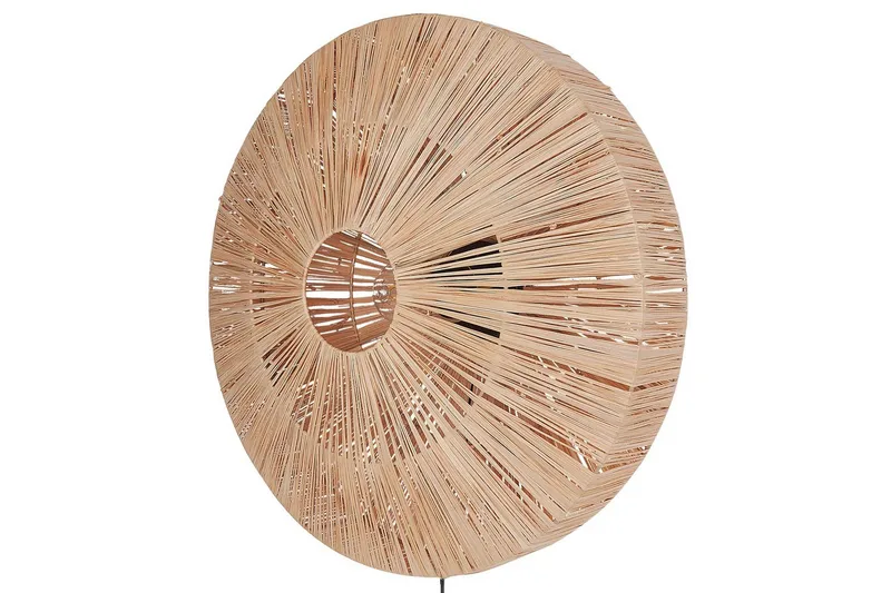 Loannis Vägghängd Läslampa E27, Naturlig