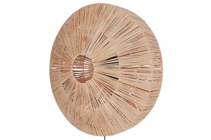 Loannis Vägghängd Läslampa E27, Naturlig