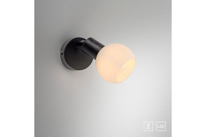 Loki Just Light Vägg/taklampa - Black - Belysning & el - Inomhusbelysning & lampor - Vägglampa