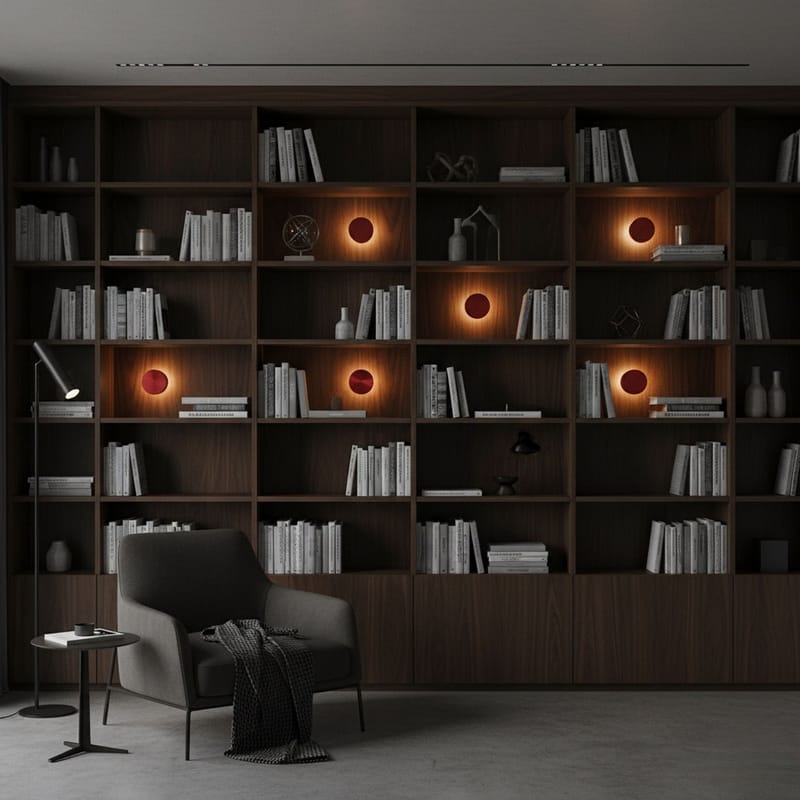 Loomba Vägglampa 12 cm Rund - Röd - Belysning & el - Inomhusbelysning & lampor - Vägglampa