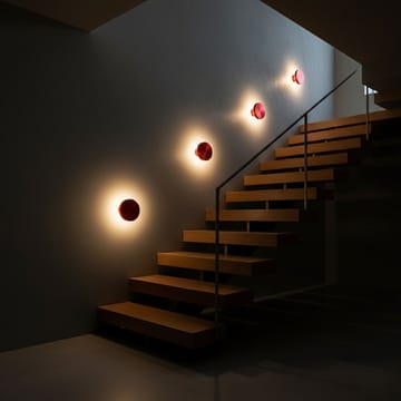 Loomba Vägglampa 15 cm Rund - Röd - Belysning & el - Inomhusbelysning & lampor - Vägglampa