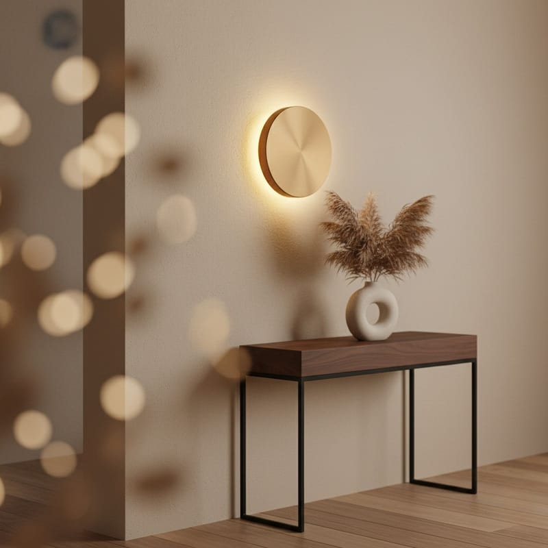 Loomba Vägglampa 20 cm Rund - Antik - Belysning & el - Inomhusbelysning & lampor - Vägglampa