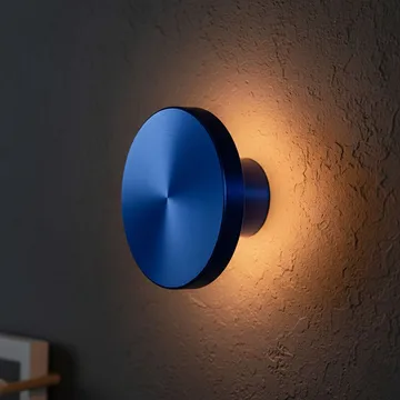 Loomba Vägglampa 20 cm Rund - Blå - Belysning & el - Inomhusbelysning & lampor - Vägglampa