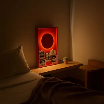 Loomba Vägglampa 45 cm - Röd - Belysning & el - Inomhusbelysning & lampor - Vägglampa