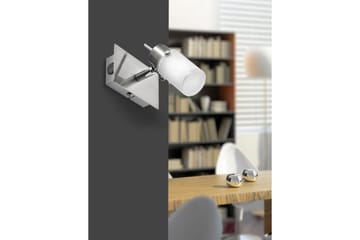 MAX LED vägglampa, stål - Grå - Belysning & el - Inomhusbelysning & lampor - Vägglampa