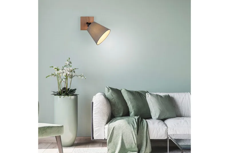 Michel Just Light Vägg/taklampa - Wood - Belysning & el - Inomhusbelysning & lampor - Vägglampa