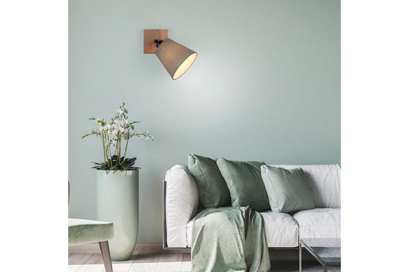 Michel Just Light Vägg/taklampa - Wood - Belysning & el - Inomhusbelysning & lampor - Vägglampa