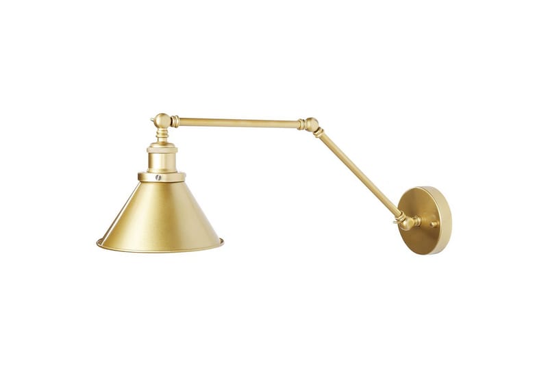 Narve Vägglampa 2 st E27 - Guld - Belysning & el - Inomhusbelysning & lampor - Vägglampa