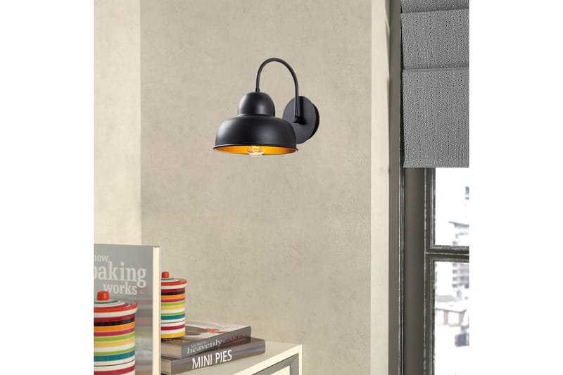 Opviq Vägglampa - Svart - Belysning & el - Inomhusbelysning & lampor - Vägglampa