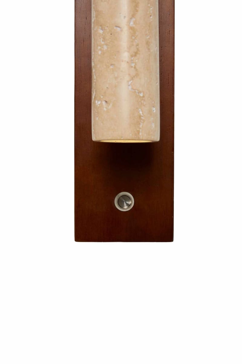 Orvyn Vägglampa 13 cm - Beige Valnöt - Belysning & el - Inomhusbelysning & lampor - Vägglampa