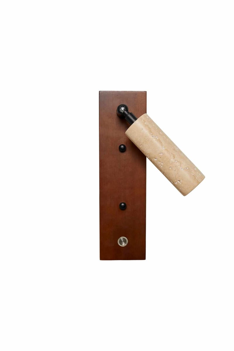 Orvyn Vägglampa 13 cm - Beige Valnöt - Belysning & el - Inomhusbelysning & lampor - Vägglampa