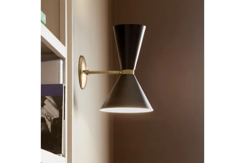 Phix Kichler Vägglampa - Black||Bronze - Belysning & el - Inomhusbelysning & lampor - Vägglampa