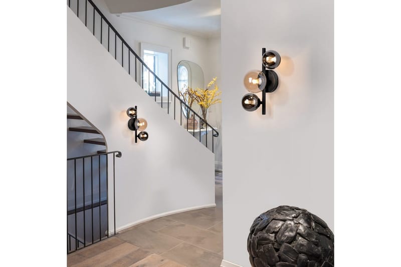 Popsicle Paul Neuhaus Vägglampa - Black - Belysning & el - Inomhusbelysning & lampor - Vägglampa