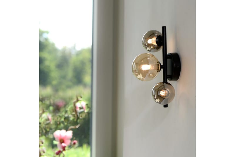 Popsicle Paul Neuhaus Vägglampa - Black - Belysning & el - Inomhusbelysning & lampor - Vägglampa