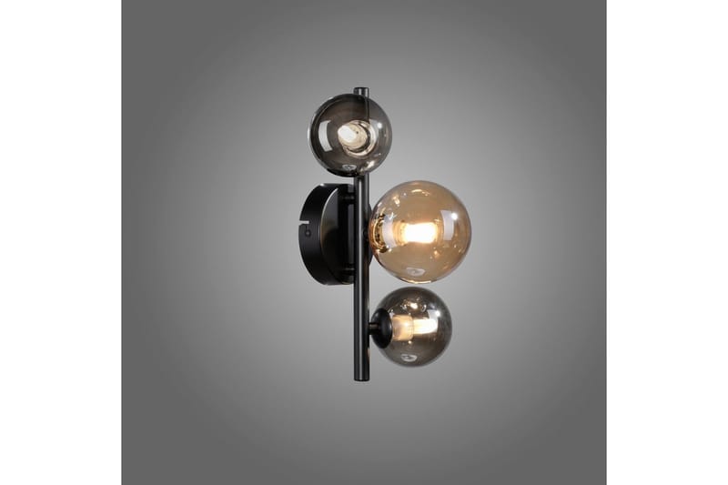 Popsicle Paul Neuhaus Vägglampa - Black - Belysning & el - Inomhusbelysning & lampor - Vägglampa