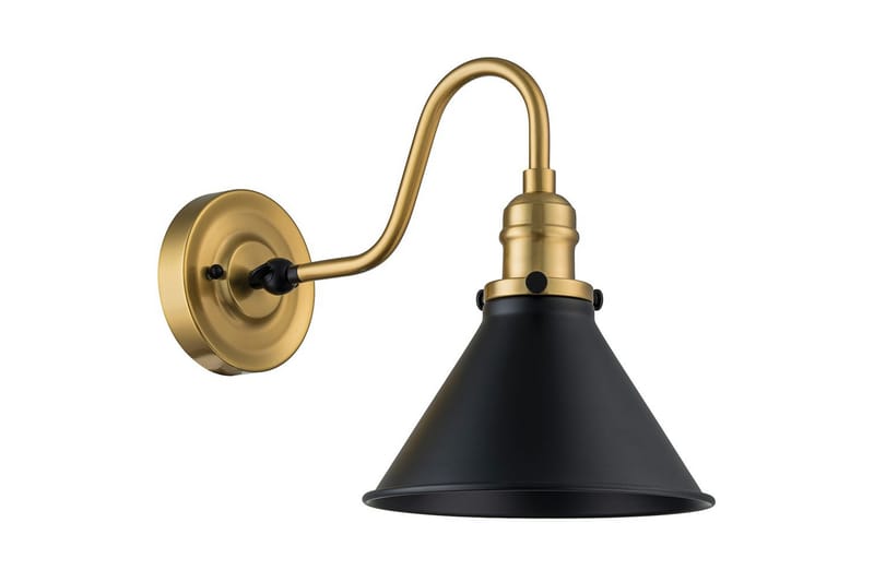 Provence Elstead Lighting Vägglampa - Brass||Black - Belysning & el - Inomhusbelysning & lampor - Vägglampa