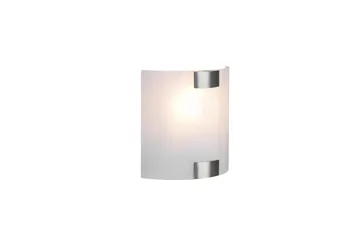 Pura Vägglampa 20cm E27 borstad stål - Borstad stål - Belysning & el - Inomhusbelysning & lampor - Vägglampa