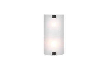 Pura Vägglampa 40cm 2xE27 borstad stål - Borstad stål - Belysning & el - Inomhusbelysning & lampor - Vägglampa