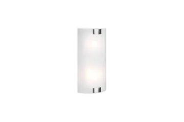 Pura Vägglampa 40cm 2xE27 borstad stål - Borstad stål - Belysning & el - Inomhusbelysning & lampor - Vägglampa