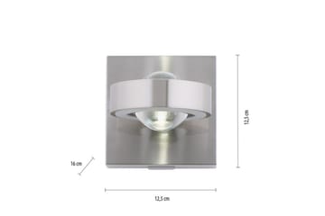 Q-Mia Paul Neuhaus Vägglampa - Grey - Belysning & el - Inomhusbelysning & lampor - Vägglampa - Väggarmatur