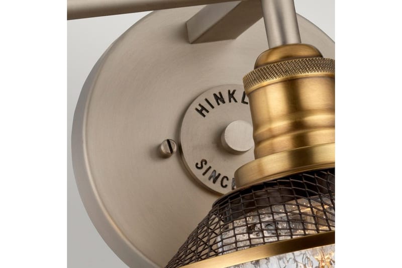 Rigby Hinkley Vägglampa - Silver||Brass - Belysning & el - Inomhusbelysning & lampor - Vägglampa