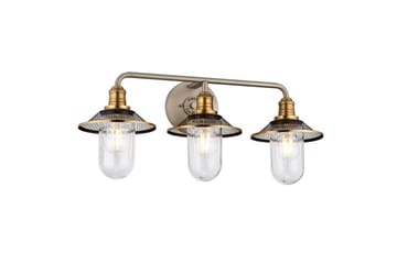 Rigby Hinkley Vägglampa - Silver||Brass - Belysning & el - Inomhusbelysning & lampor - Vägglampa