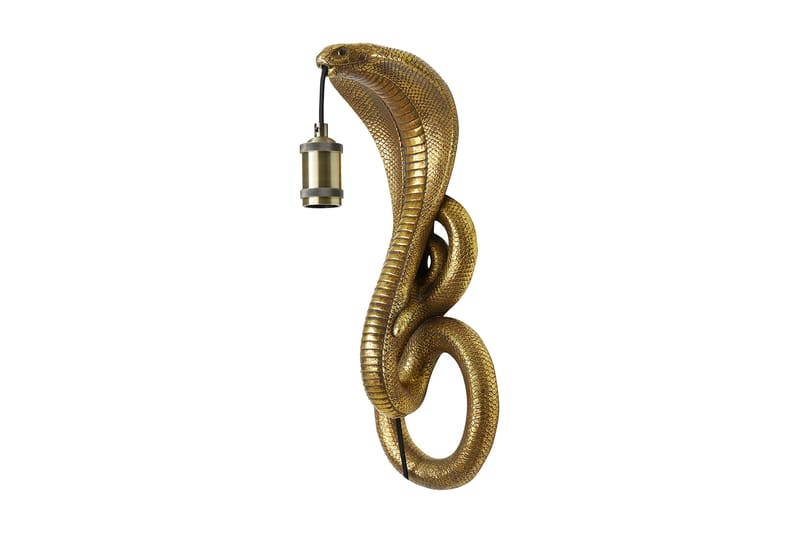 Snake Väggplafond 18,5x18 cm Brons - Light & Living - Sovrumslampa - Vägglampa - Väggplafond