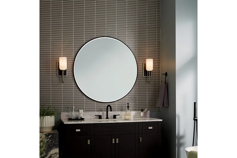 Solia Kichler Vägglampa - Silver||Black - Belysning & el - Inomhusbelysning & lampor - Vägglampa