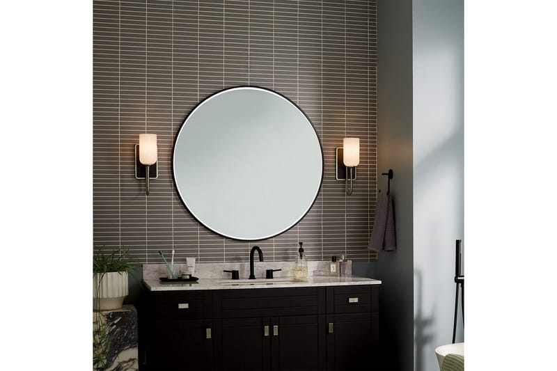 Solia Kichler Vägglampa - Silver||Black - Belysning & el - Inomhusbelysning & lampor - Vägglampa