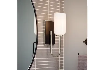 Solia Kichler Vägglampa - Silver||Black - Belysning & el - Inomhusbelysning & lampor - Vägglampa