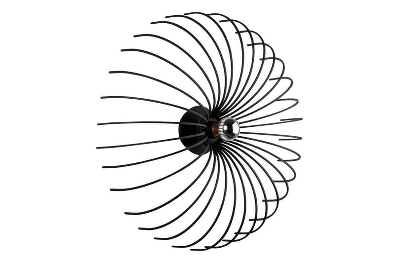 Vägglampa Subbersta Svart - Diameter: 16 cm - Belysning & el - Inomhusbelysning & lampor - Sovrumslampa