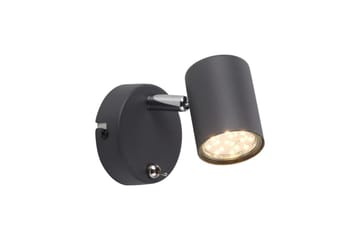 Tarik Just Light Vägglampa - Anthracite Grey - Belysning & el - Inomhusbelysning & lampor - Vägglampa