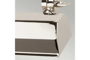 Tavelbelysning Elstead Lighting Chawton 182x119x186 mm, Polerad Nickel - 182x119x186 mm, Polerad Nickel - Belysning & el - Inomhusbelysning & lampor - Vägglampa