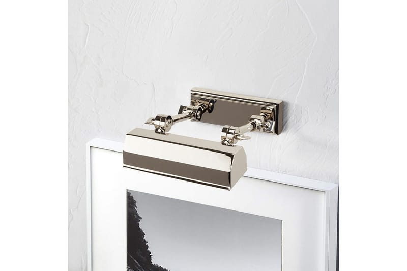 Tavelbelysning Elstead Lighting Chawton 182x119x186 mm, Polerad Nickel - 182x119x186 mm, Polerad Nickel - Belysning & el - Inomhusbelysning & lampor - Vägglampa