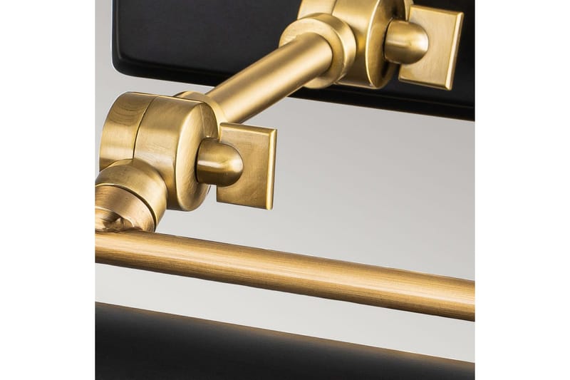 Tavelbelysning Elstead Lighting Winchfield 445x127x318 mm, Åldrad mässing & Matt svart - 445x127x318 mm, Åldrad mässing & Matt svart - Belysning & el - Inomhusbelysning & lampor - Vägglampa