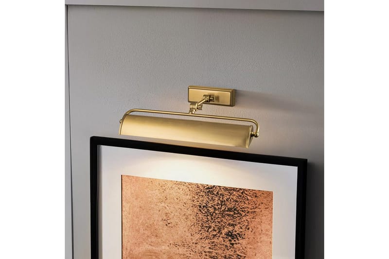 Tavelbelysning Elstead Lighting Winchfield 445x127x318 mm, Åldrad mässing - 445x127x318 mm, Åldrad mässing - Belysning & el - Inomhusbelysning & lampor - Vägglampa