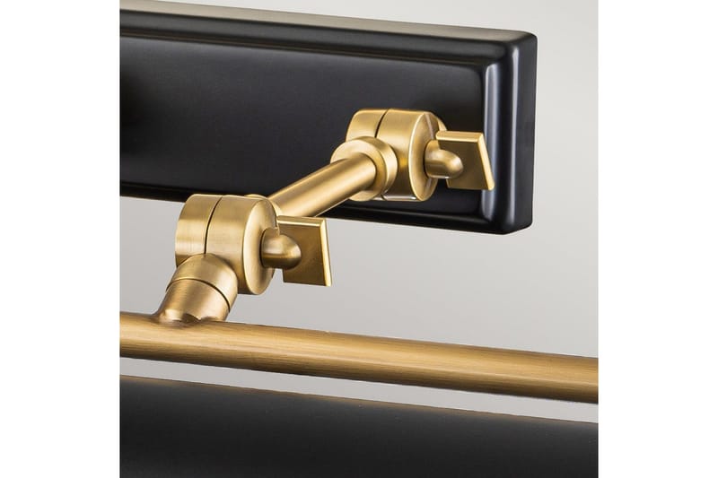 Tavelbelysning Elstead Lighting Winchfield 703x127x318 mm, Åldrad mässing & Matt svart - 703x127x318 mm, Åldrad mässing & Matt svart - Belysning & el - Inomhusbelysning & lampor - Vägglampa