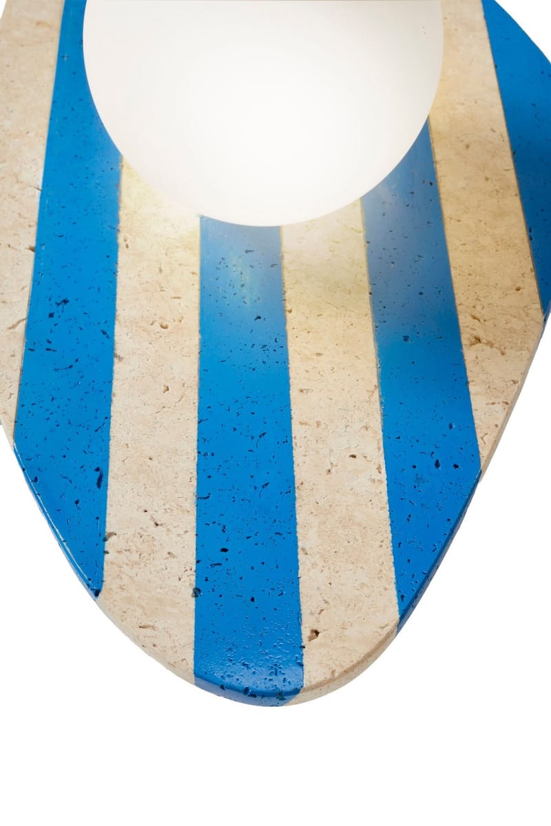 Thyrosel Vägglampa 10 cm - Beige, Vit, Blå - Belysning & el - Inomhusbelysning & lampor - Vägglampa